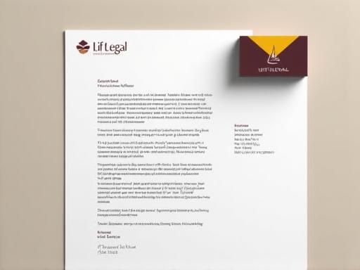 Lift Legal's new logo and business card design