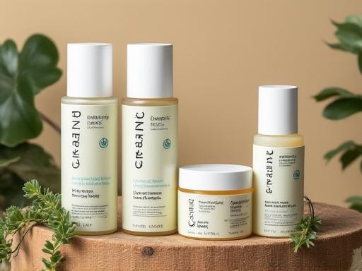 Terra Organics skincare product packaging